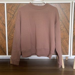 Brown- A New Day Crewneck (size M)